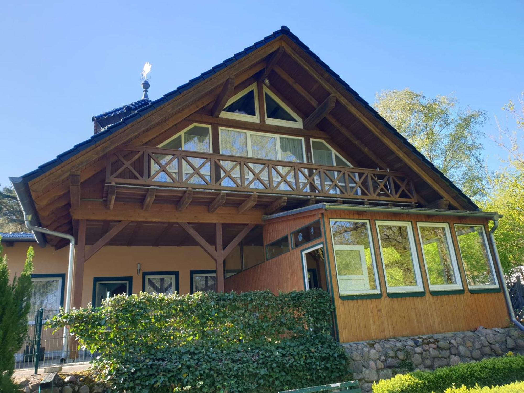 Ferienhaus Star Villa-Paelitzsee Grosszerlang エクステリア 写真
